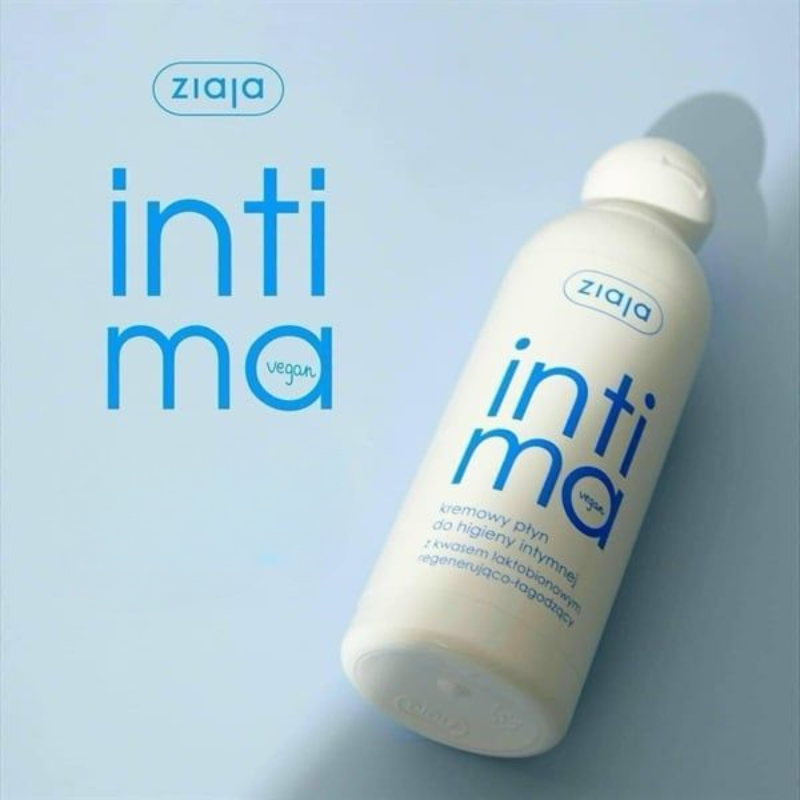 Dung Dịch Vệ Sinh Phụ Nữ Ziaja Intima Lactobionic Acid 200ml Xanh Dương Nhạt