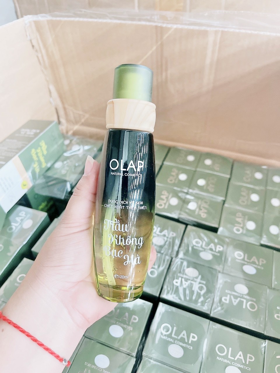 Dung Dịch Vệ Sinh Trầu Không Bạc Hà Olap 120ml