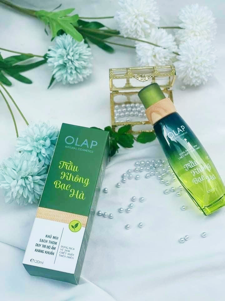 Dung Dịch Vệ Sinh Trầu Không Bạc Hà Olap 120ml