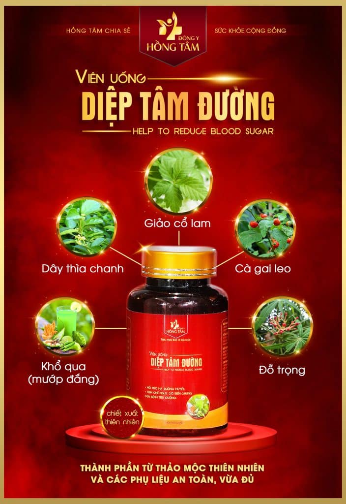 Dùng DIỆP TÂM ĐƯỜNG, sức khỏe ổn định ngay