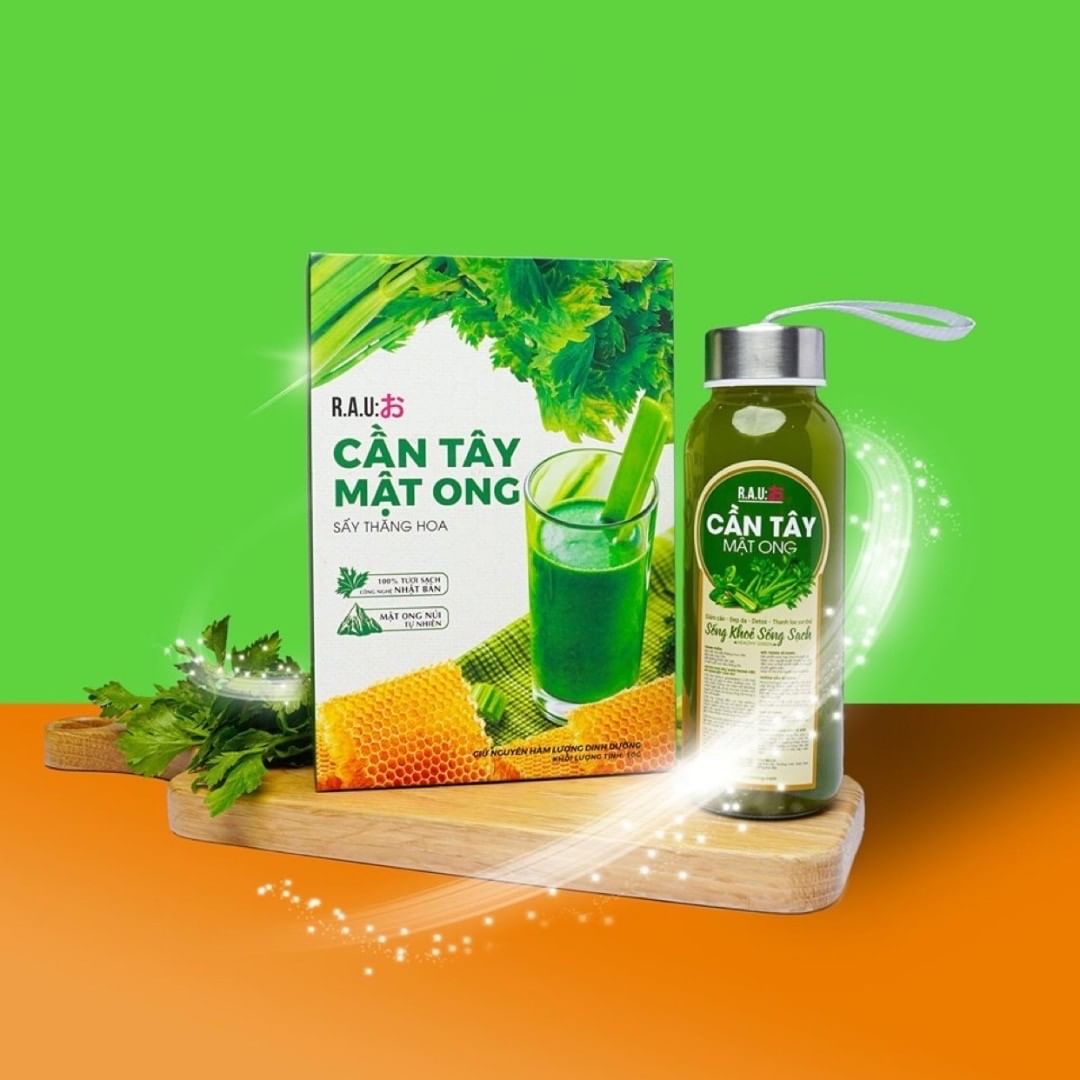 Được mệnh danh là "thần dược" - nước ép cần tây mật ong nhật bản