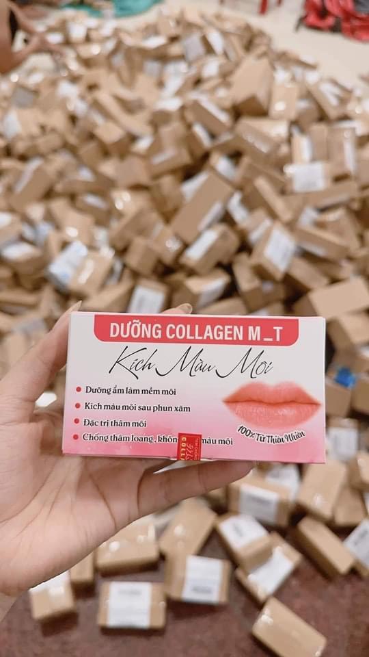 Dưỡng Môi Collagen Kích Màu Môi M&T MT Cosmetics