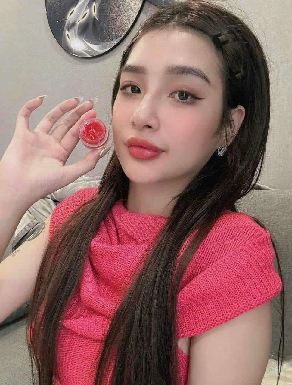 Dưỡng Hồng Môi Collagen Lựu Đỏ LIPSHE Beauty 5g