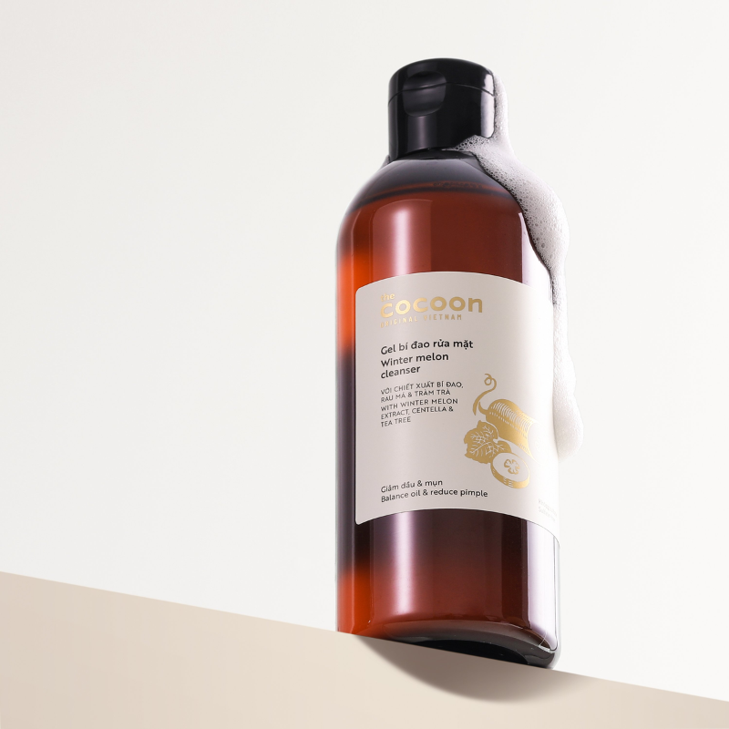 Gel Bí Đao Rửa Mặt Cocoon 310ml Thuần Chay Hỗ Trợ Giảm Mụn