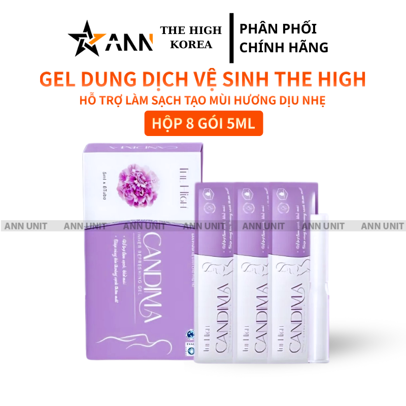 Hình hộp sản phẩm và các gói gel dạng dùng từng lần