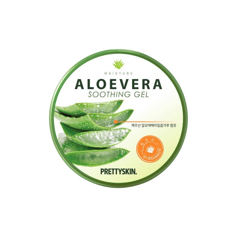 Gel Dưỡng Da Đa Năng Prettyskin Chiết Xuất Lô Hội Aloevera Soothing Gel 300ml phù hợp để tham khảo khi chọn prettyskin