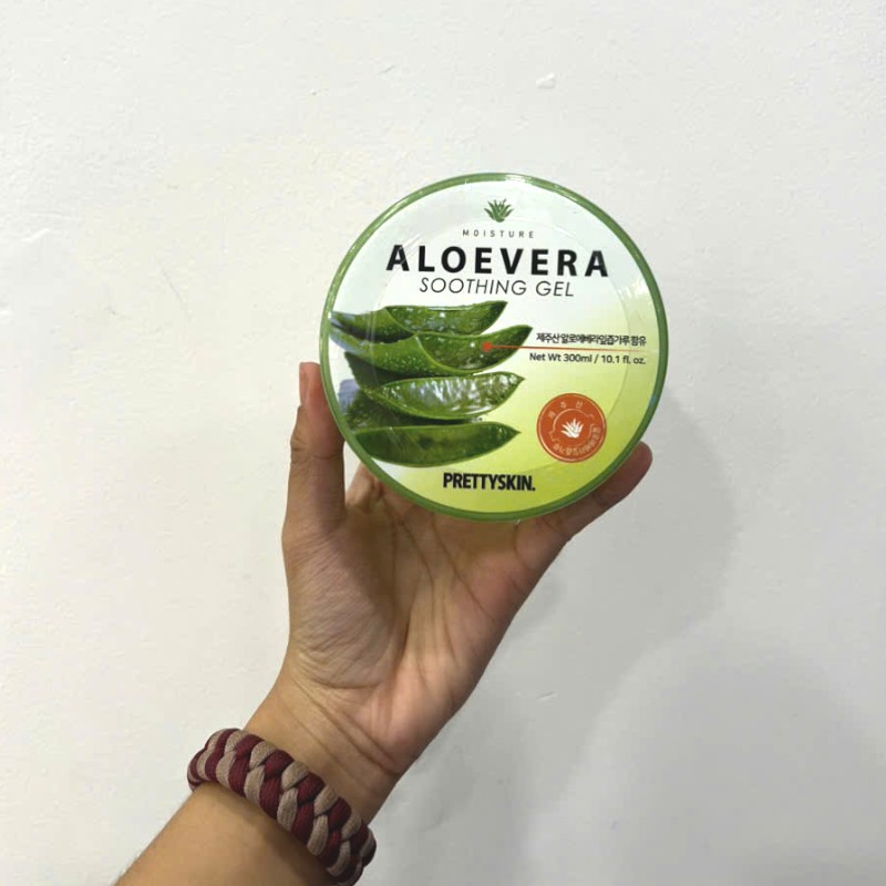 Gel Dưỡng Da Đa Năng Prettyskin Aloevera Soothing Gel 300ml