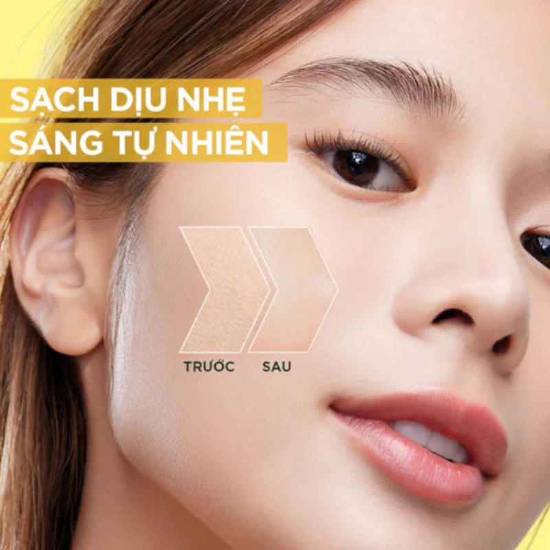 Gel Rửa Mặt Garnier Bright Complete
