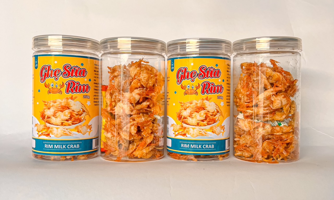 Ghẹ Sữa Rim Chaos Sua 250g Hộp