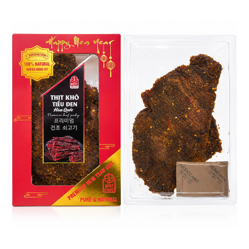 Khô Bò Xuyên Tiêu HÀN QUỐC PREMIUM BEEF GERKY 500g – một lựa chọn đáng tham khảo trong Khô gà, trâu, bò, mực các loại