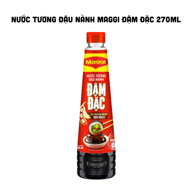 Nước Tương Đậu Nành MAGGI Đậm Đặc 270ml