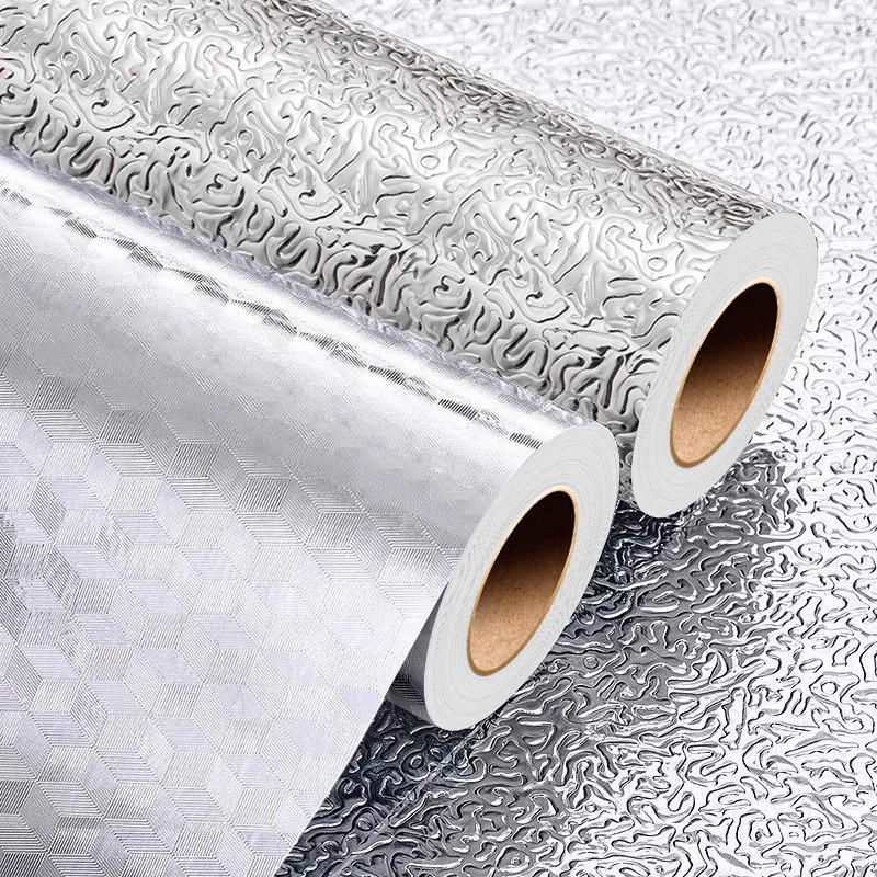 Giấy Bạc Dán Bếp Cách Nhiệt Chống Bụi Bẩn 170Cm