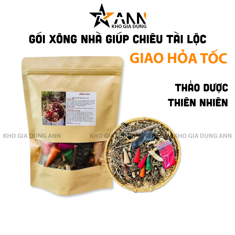 Bao bì giấy kraft của sản phẩm xông nhà