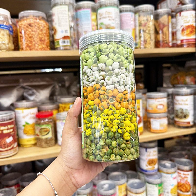 Sản phẩm được chia thành nhiều lớp màu theo từng vị
