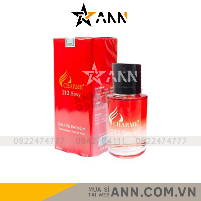 Nước Hoa Nam Charme 212 Sexy 50ml