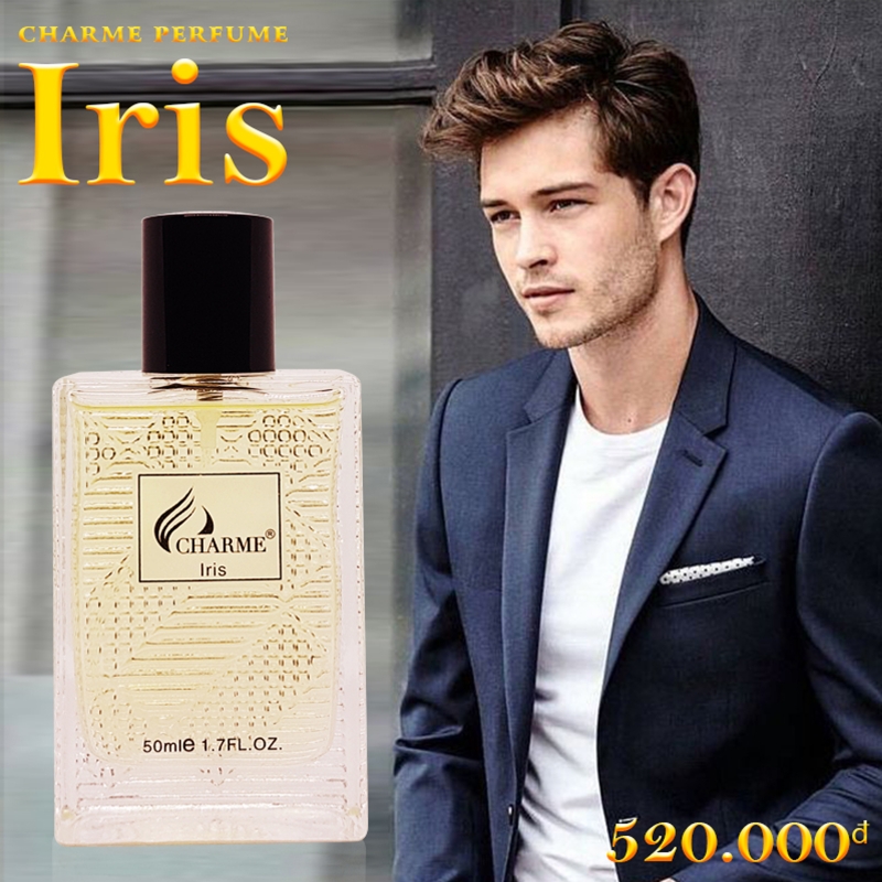 Nước Hoa Nam Charme Iris 50ml