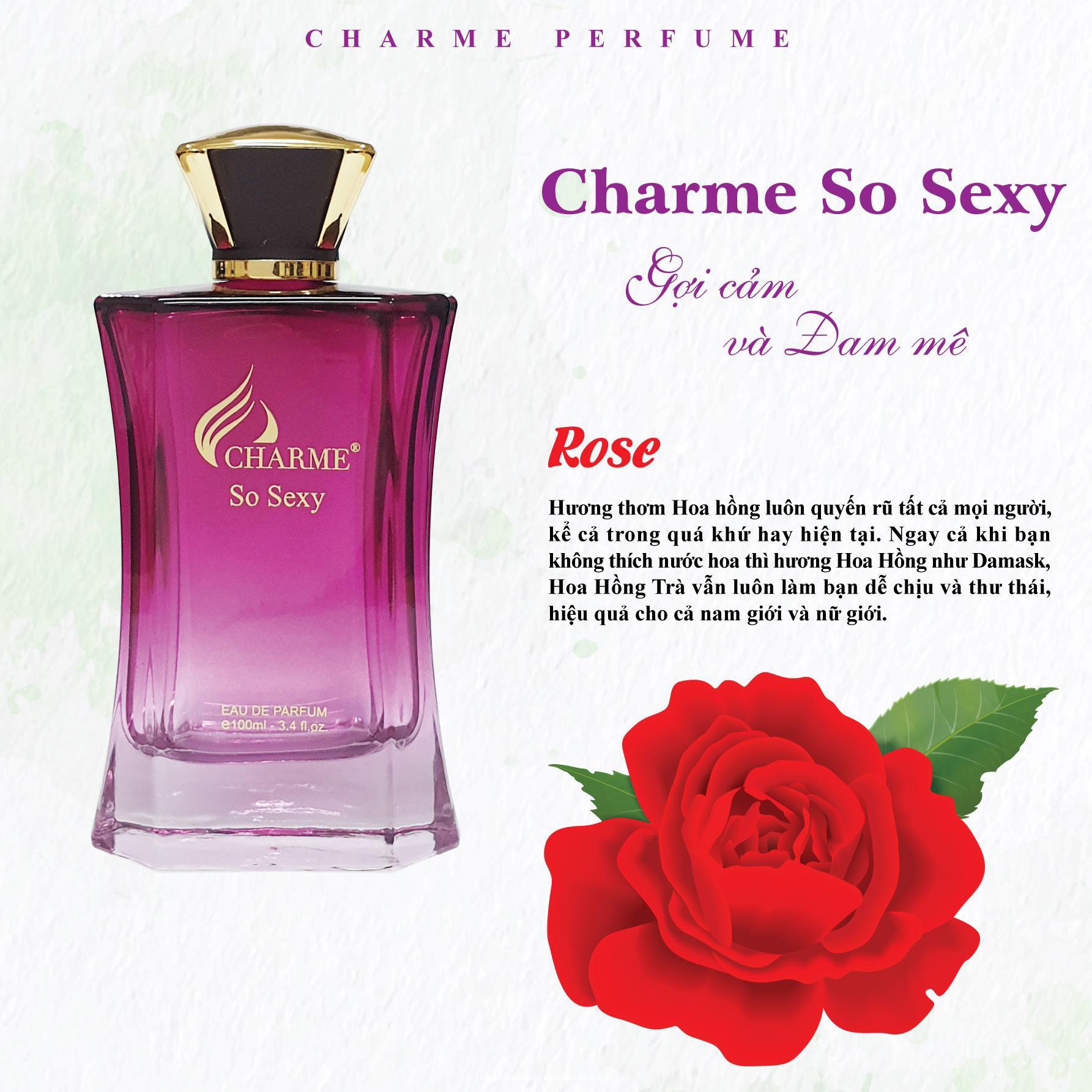 Nước Hoa Nữ Charme So Sexy EDP 100ml