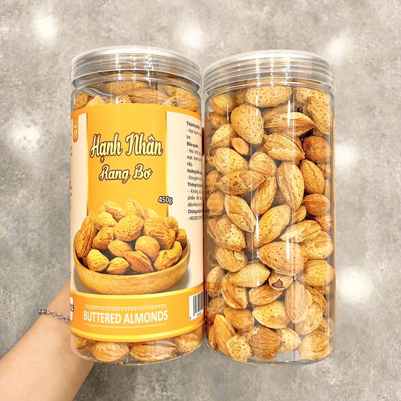 Cận cảnh hạt bên trong hộp