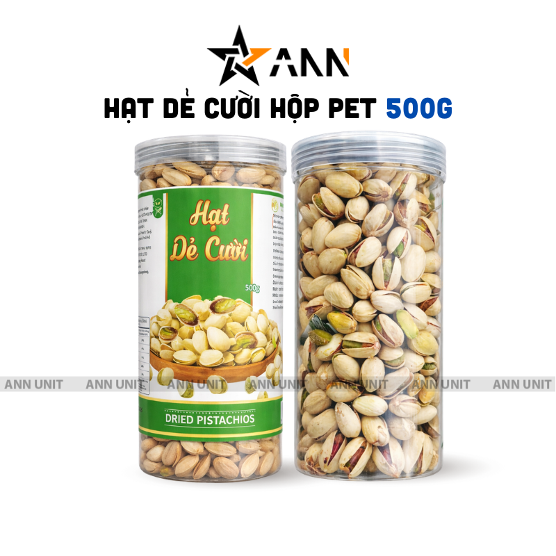 Hình tổng quan sản phẩm đóng hộp PET 500g