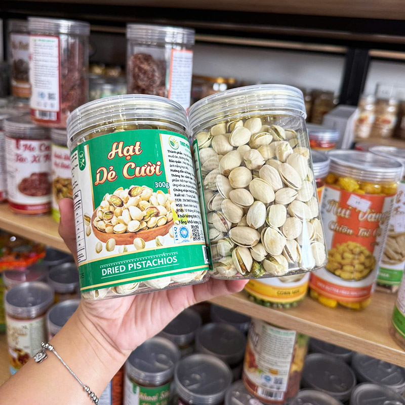 Khám phá Hạt Dẻ Cười Thơm Ngon 300g - Hũ Pet thuộc nhóm hạt dẻ