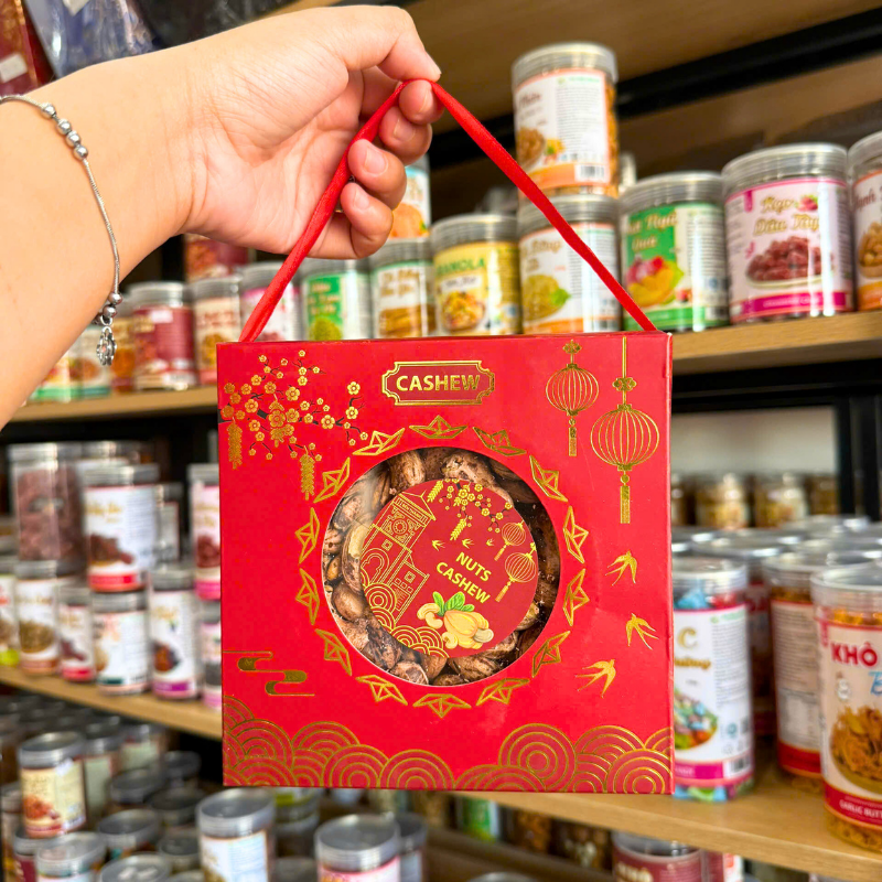 Thiết kế có quai xách tiện mang đi biếu tặng