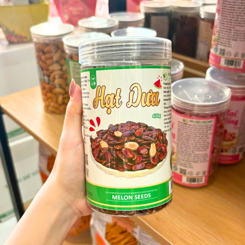 Hạt Dưa Loại Đặc Biệt Thơm Ngon 400g - Hũ Pet – một lựa chọn đáng tham khảo trong hạt dưa