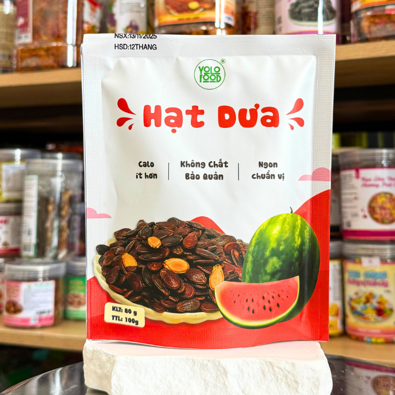 Mặt trước bao bì gói 100g