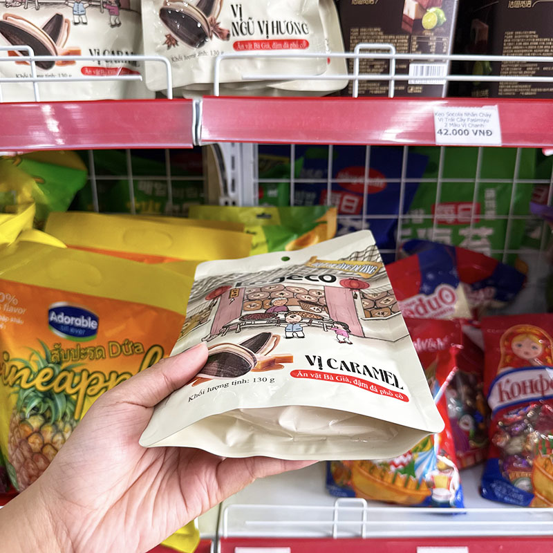 Hạt Hướng Dương LOGECO Vị Caramel 130g