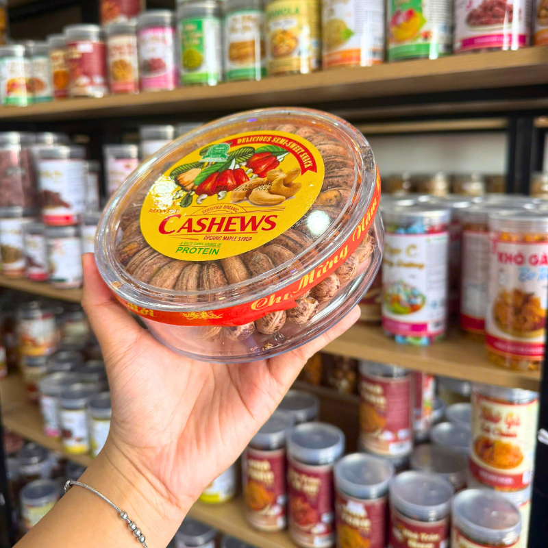 Hạt Điều Rang Muối Cashews Xếp Hoa