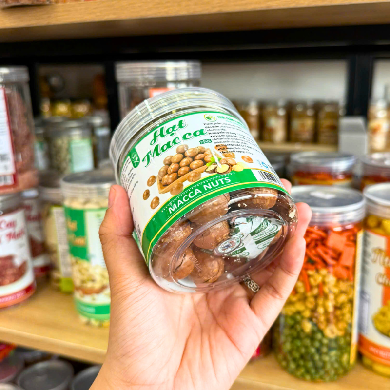 Hạt Macca Mini 250g Hũ PET
