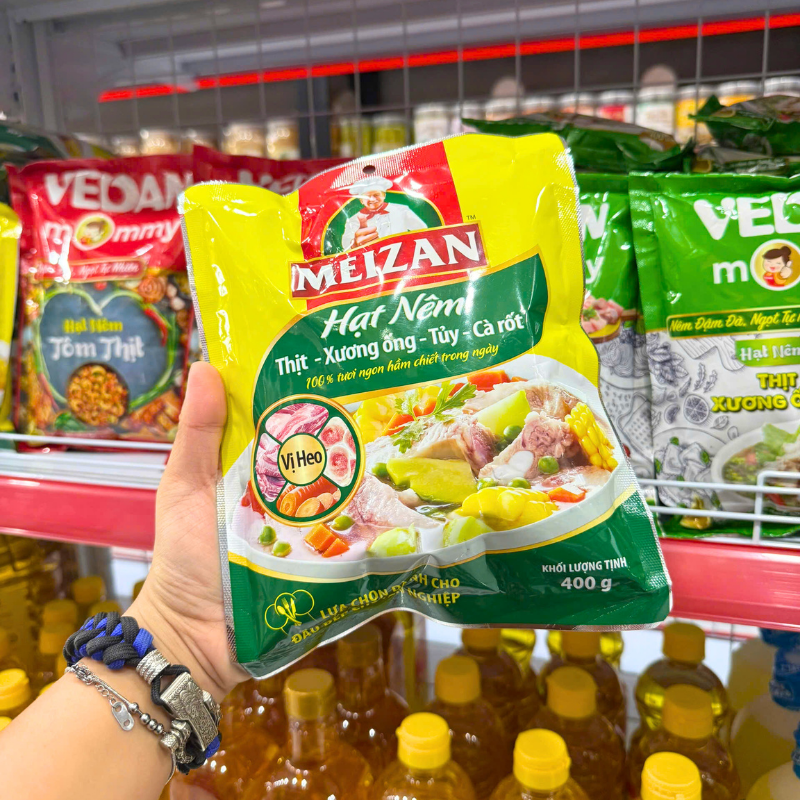 Mặt trước bao bì sản phẩm gói 400g