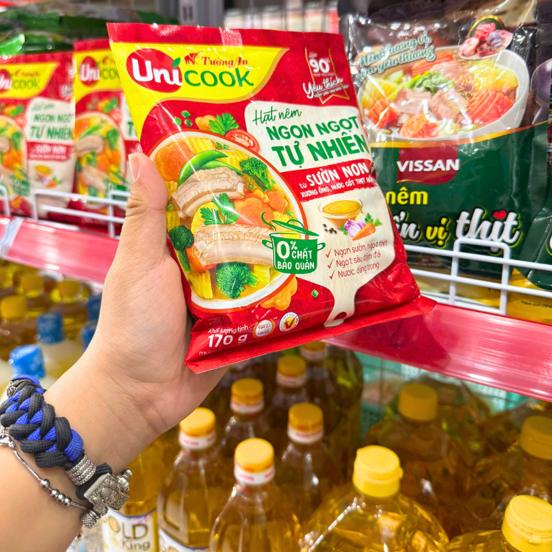Hạt Nêm Tường An Unicook Sườn Non 170g