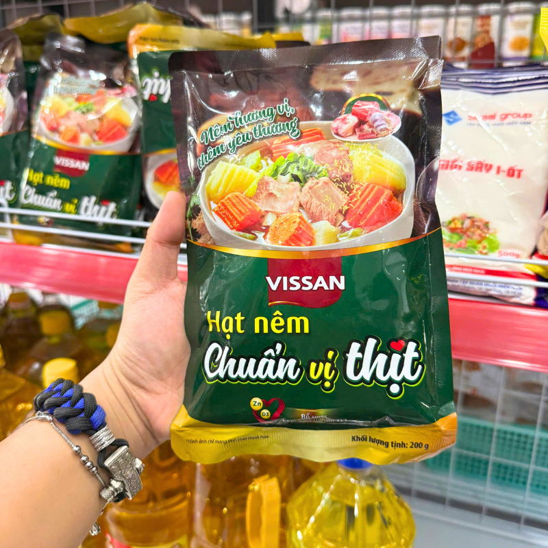 Hạt Nêm VISSAN Chuẩn Vị Thịt 200g
