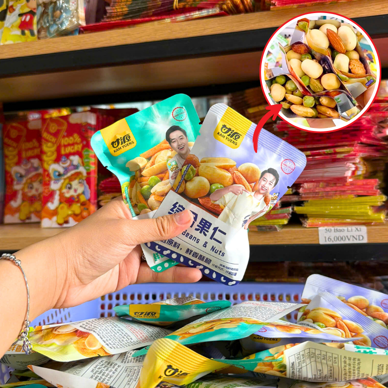 Hạt Ngũ Cốc Mix Vị Kam Yuens 500g