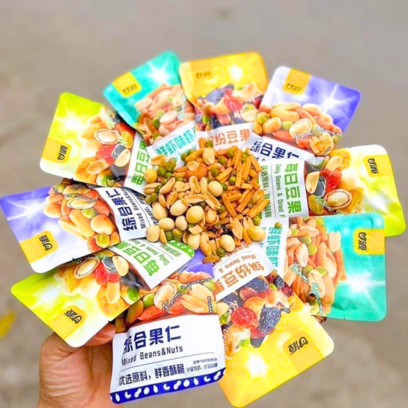 Nhiều lựa chọn vị trong dòng snack hạt mix