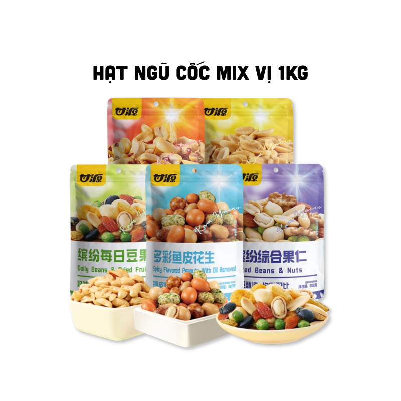 Hạt Ngũ Cốc Mix Vị Siêu Ngon 1kg