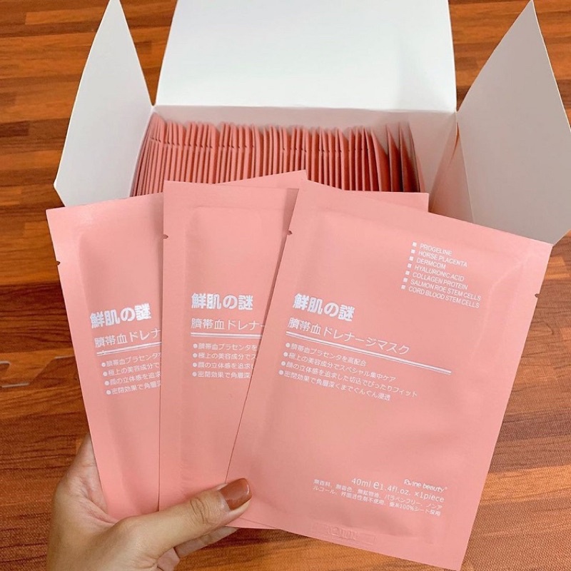 Mặt nạ nhau thai cừu Rwine Beauty 10 miếng tách lẻ