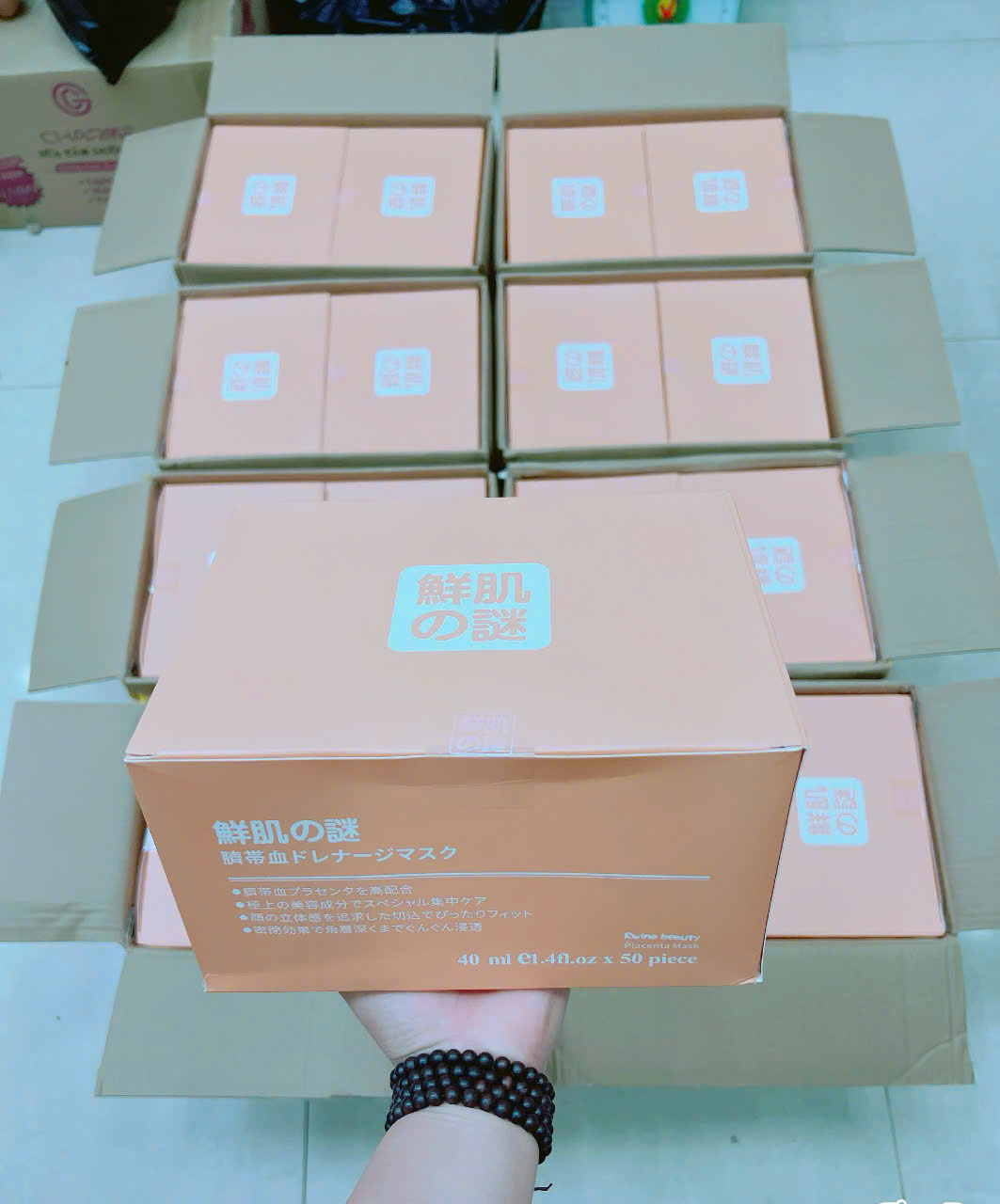 Mặt nạ nhau thai cừu Rwine Beauty 10 miếng tách lẻ