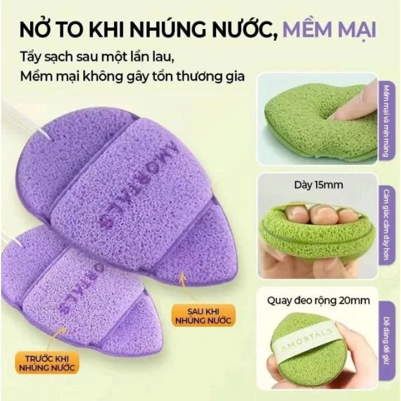 Chất mút nở mềm khi nhúng nước và thông số độ dày