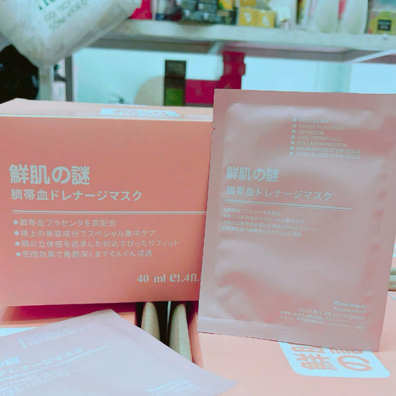 Mặt Nạ Nhau Thai Cừu Rwine Beauty Hộp 50 Miếng