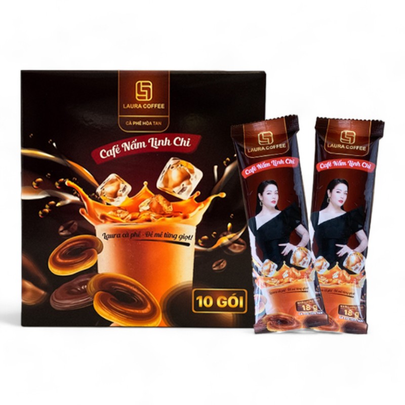 Hộp Cà Phê Nấm Linh Chi Laura Coffee Nhật Kim Anh – một lựa chọn đáng tham khảo trong Cà phê, trà, mật ong