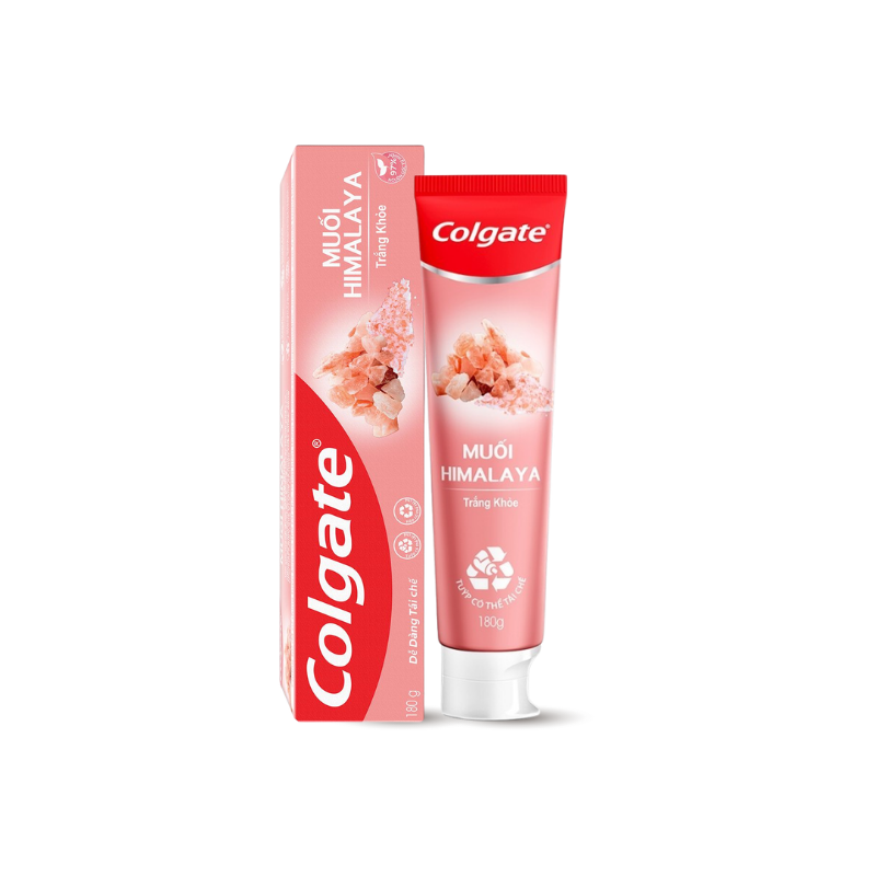 Khám phá Kem Đánh Răng COLGATE Muối Hồng Himalaya 180g thuộc nhóm Kem đánh răng, nước súc miệng