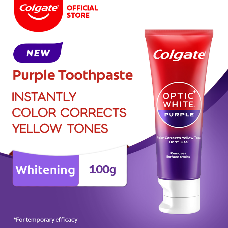 Kem Đánh Răng Colgate Optic White Purple 150g