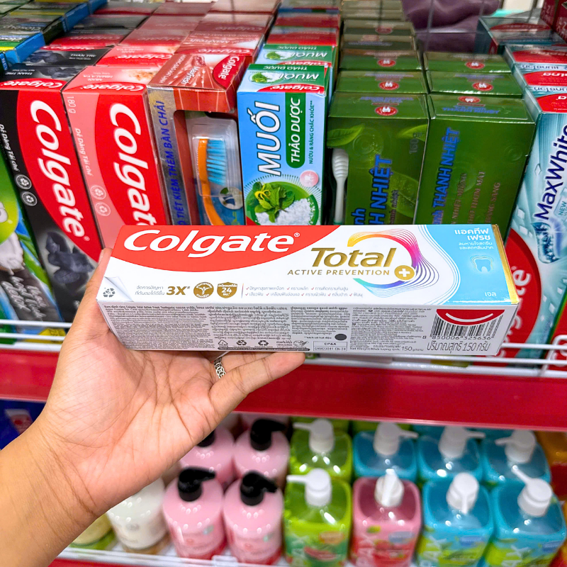 Kem Đánh Răng Colgate Total Active Fresh Xanh 150g