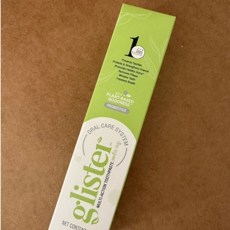 Kem Đánh Răng Amway Glister 200g Màu Xanh Lá - Hỗ Trợ Làm Sạch Mảng Bám Giúp Hơi Thở Thơm Mát