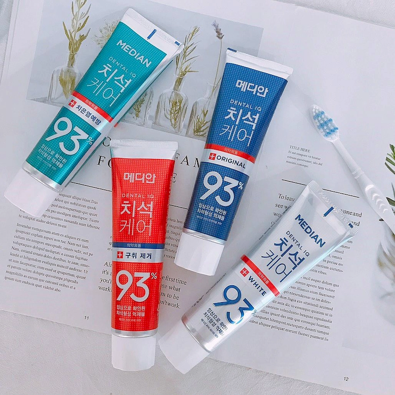 Kem Đánh Răng Median Dental IQ 93% Màu Đỏ 120g