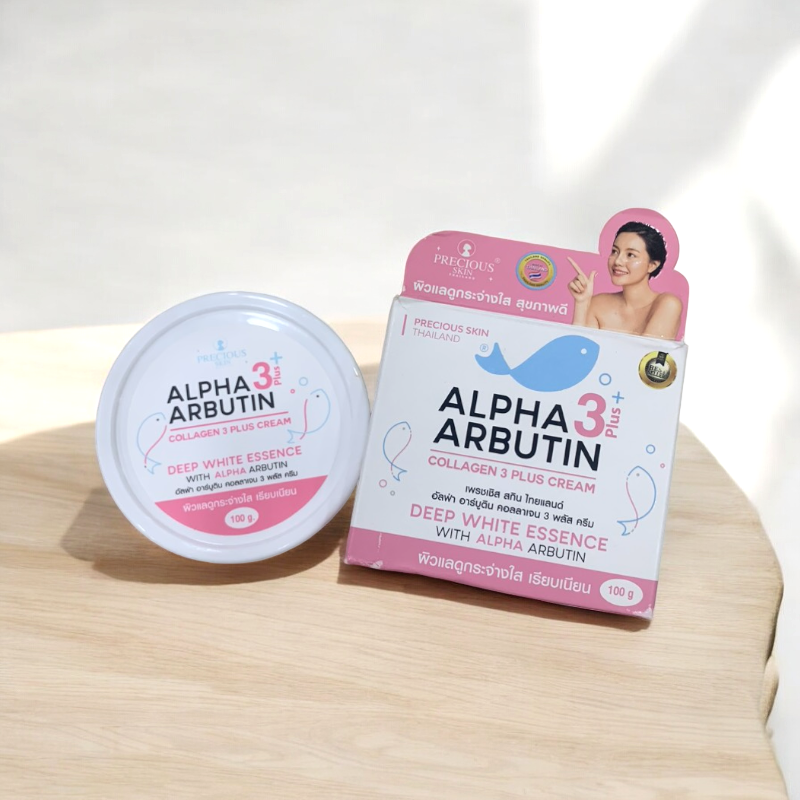 Kem dưỡng thể Alpha Arbutin Collagen 3 Plus Cream 100g