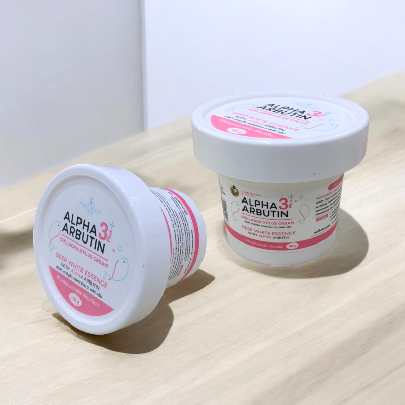Kem dưỡng thể Alpha Arbutin Collagen 3 Plus Cream 100g