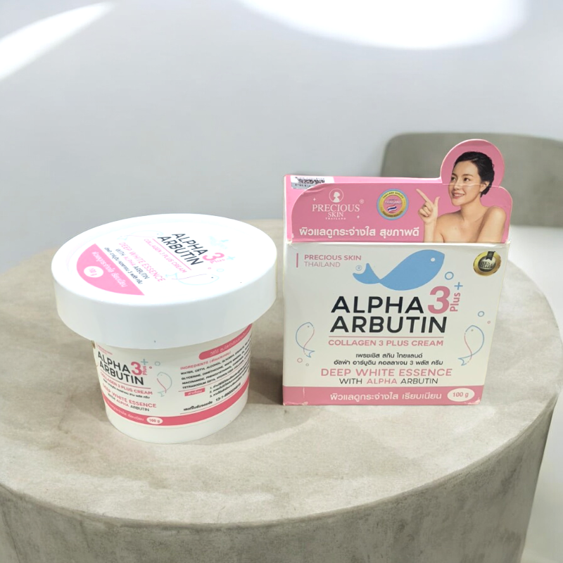 Kem dưỡng thể Alpha Arbutin Collagen 3 Plus Cream 100g