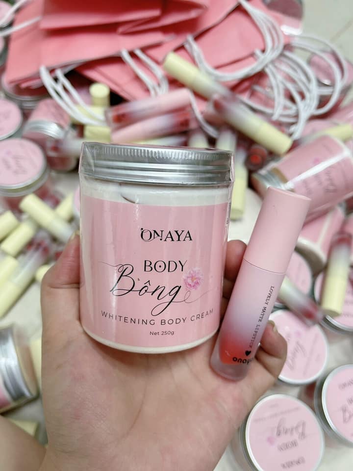 Kem Body Bông ONAYA 250g